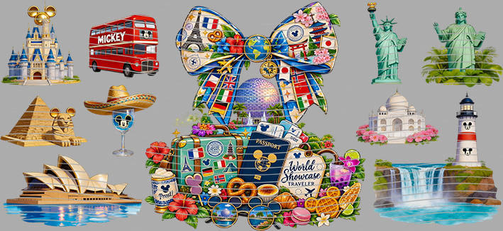 16oz Disney style-D-3380